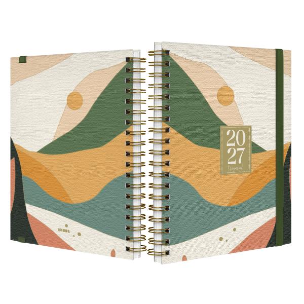 Agenda Planner Semanal Plus Costa Verde Montanhas 2027