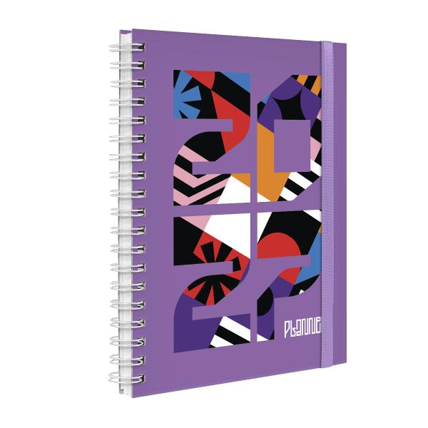 Agenda Planner Semanal Plus O'Clock Roxo 2027