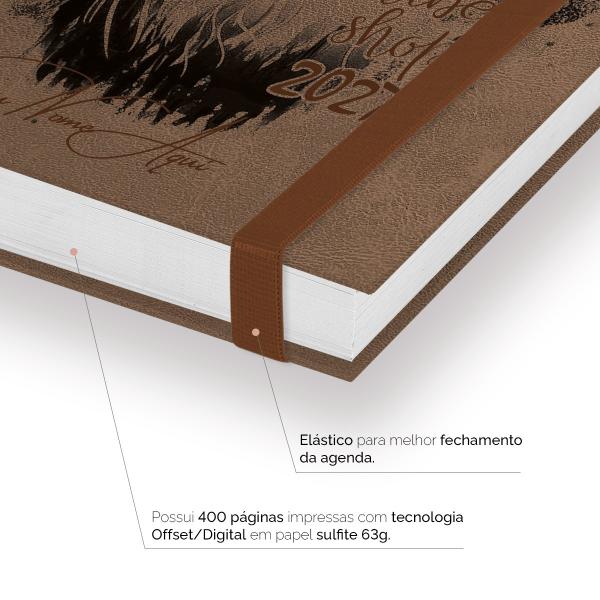 Agenda Comercial Plus Barbearia Modern Art 2027