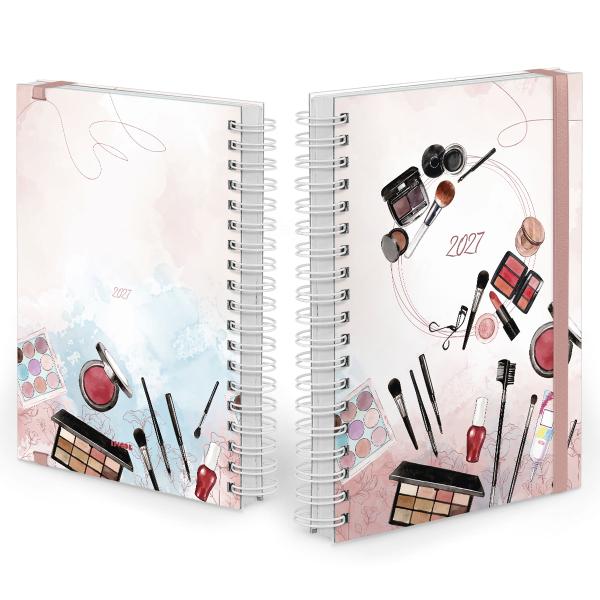 Agenda Comercial Plus Maquiadora Makeup Colors 2027