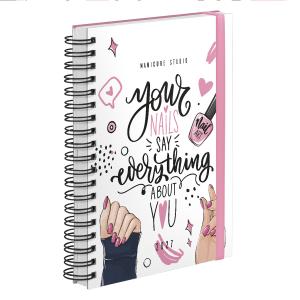 Agenda Comercial Plus Nail Designer Art Rosa 2027