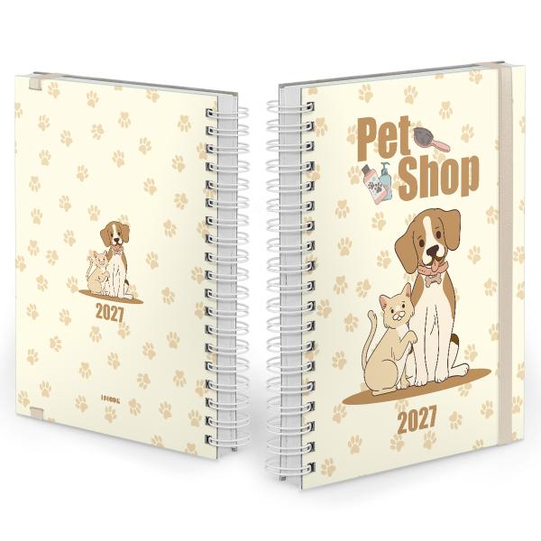 Agenda Comercial Plus Pet Shop Cão e Gato 2027