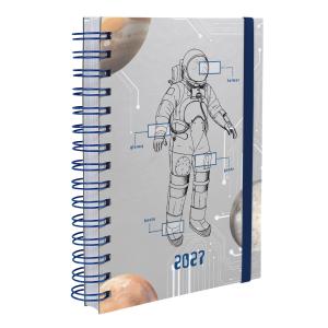 Agenda Plus Astronaut Neo Sketch Prata 2027