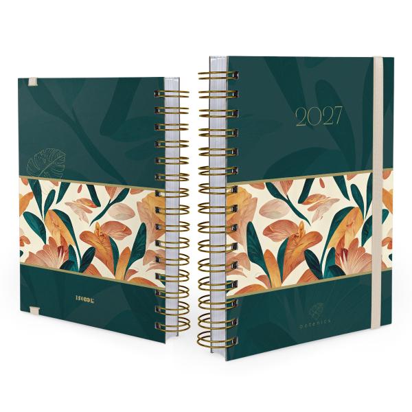 Agenda Plus Botanics Floral Jungle Musgo 2027