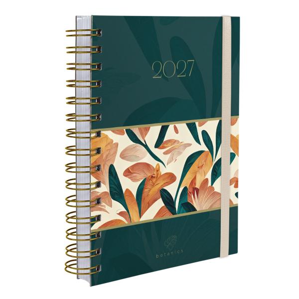 Agenda Plus Botanics Floral Jungle Musgo 2027