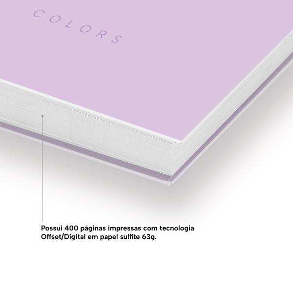 Agenda Diária Solid Colors Lavanda 2027