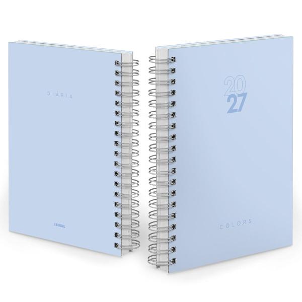 Agenda Diária Solid Colors Azul Celeste 2027