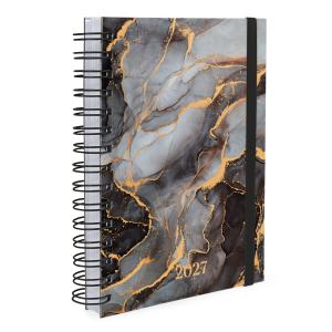 Agenda Plus Mármore Preto 2027