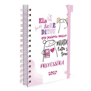 Agenda Plus Professores Flork Feminino 2027