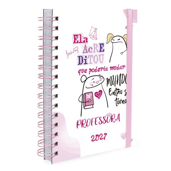 Agenda Plus Professores Flork Feminino 2027
