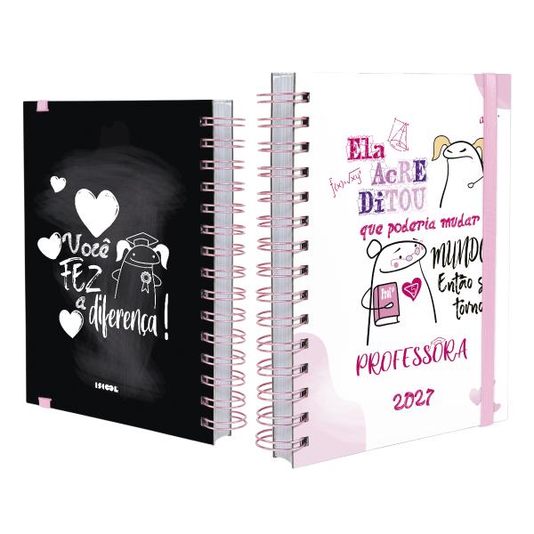 Agenda Plus Professores Flork Feminino 2027