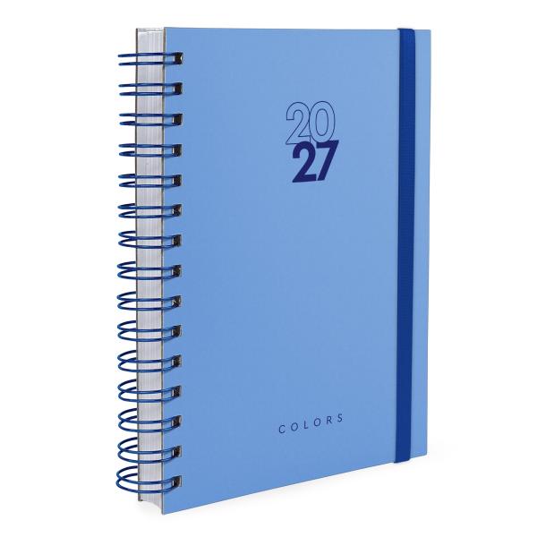Agenda Plus Solid Colors Azul Claro 2027