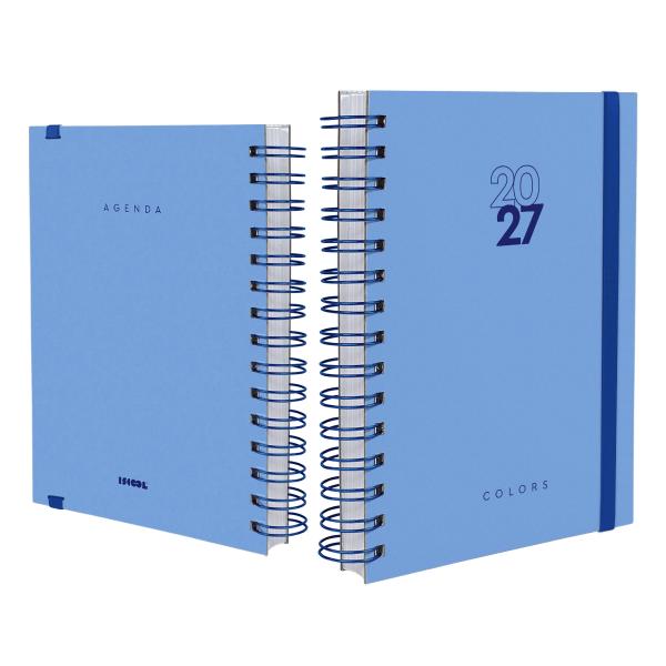 Agenda Plus Solid Colors Azul Claro 2027