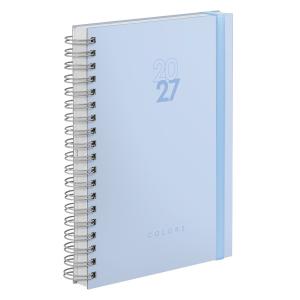Agenda Diária Plus Solid Colors Azul Celeste 2027