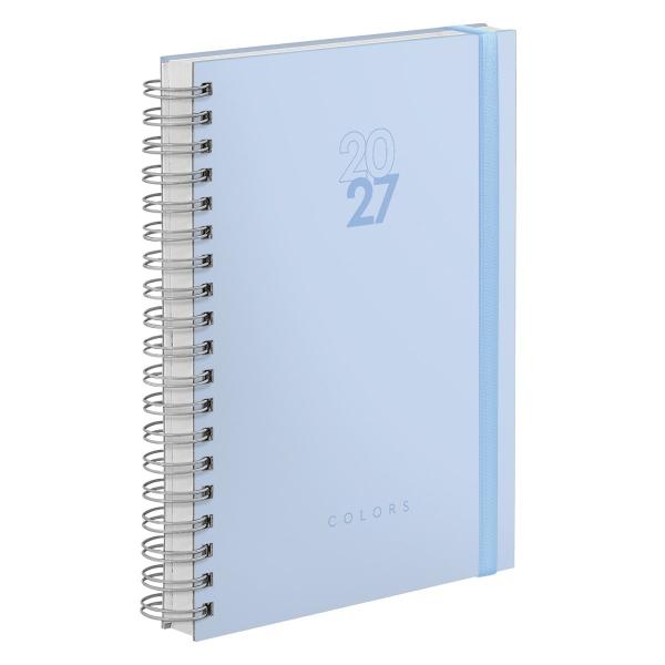 Agenda Diária Plus Solid Colors Azul Celeste 2027