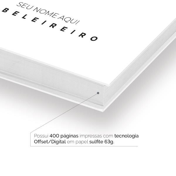 Agenda Comercial Personalizada Cabeleireiro Mecha 2027