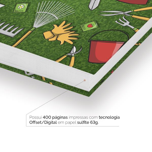 Agenda Comercial Personalizada Jardinagem e Manutenção 2027