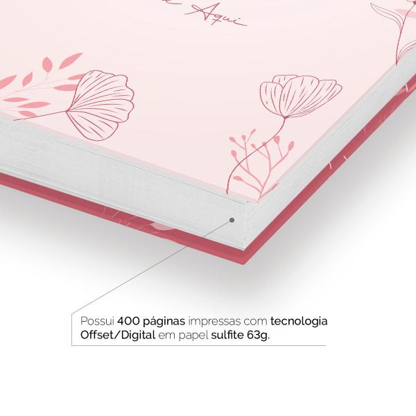 Agenda Comercial Personalizada Lash Design Ateliê Rosê 2027