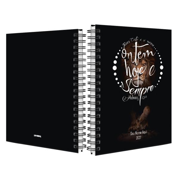 Agenda Planner Semanal Personalizada Fé Jesus Sempre Color 2027