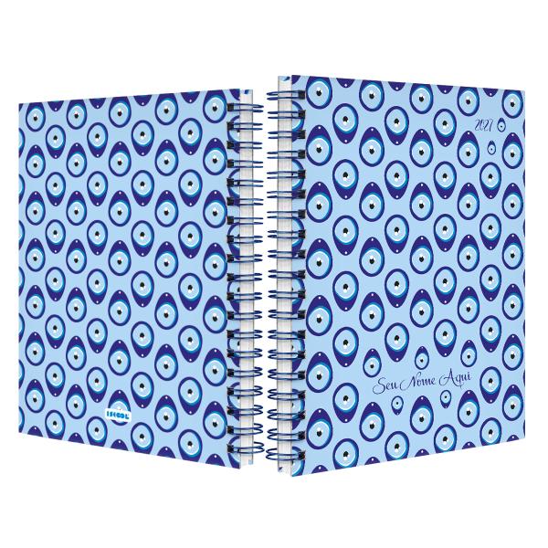 Agenda Planner Semanal Personalizada Talismã Olhos Gregos 2027