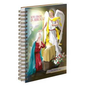 Agenda Diária Personalizada Católica Fé Nossa Senhora Da Anunciação 2027