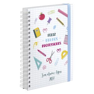 Agenda Diária Plus Personalizada Professores Dia Dos Professores 2027