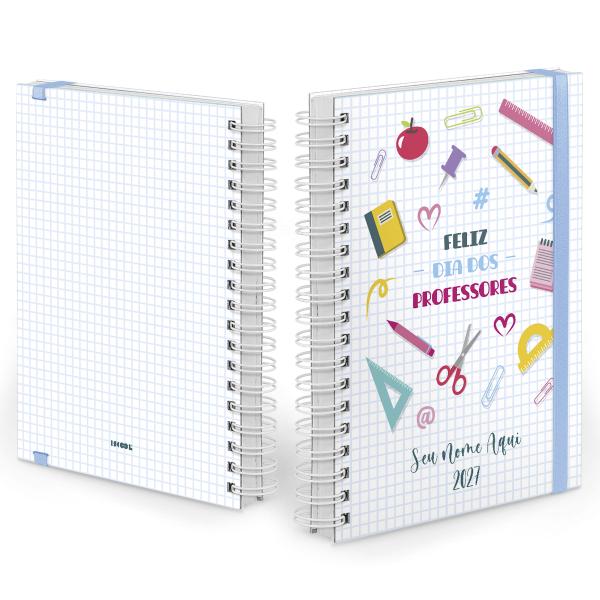 Agenda Diária Plus Personalizada Professores Dia Dos Professores 2027