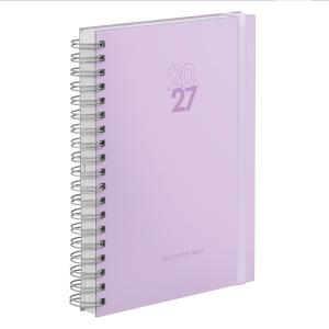 Agenda Diária Plus Personalizada Solid Colors Lavanda 2027