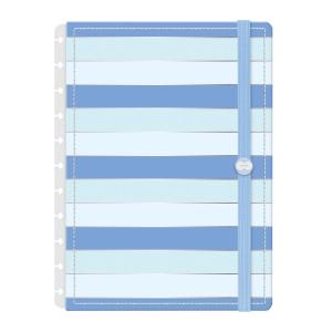 Capas Colors Sweet Listras Azul Prata