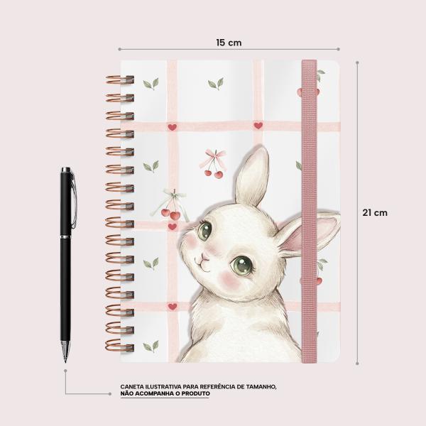 Caderno Premium Pet Lover Pautado Coelho Doçura 15x21cm 80 fls
