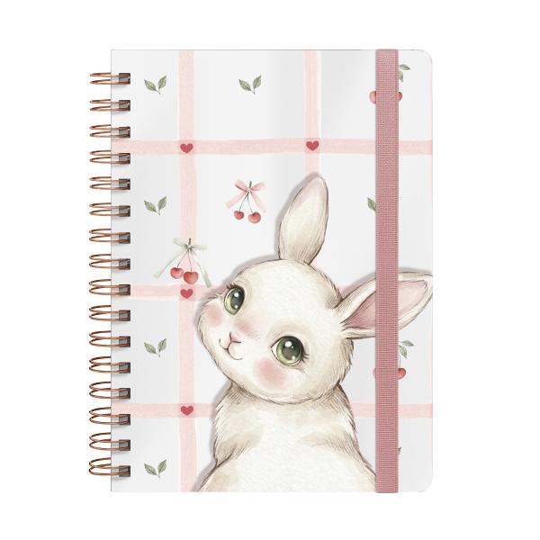 Caderno Premium Pet Lover Pautado Coelho Doçura 15x21cm 80 fls