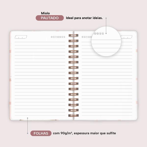 Caderno Premium Pet Lover Pautado Coelho Doçura 15x21cm 80 fls