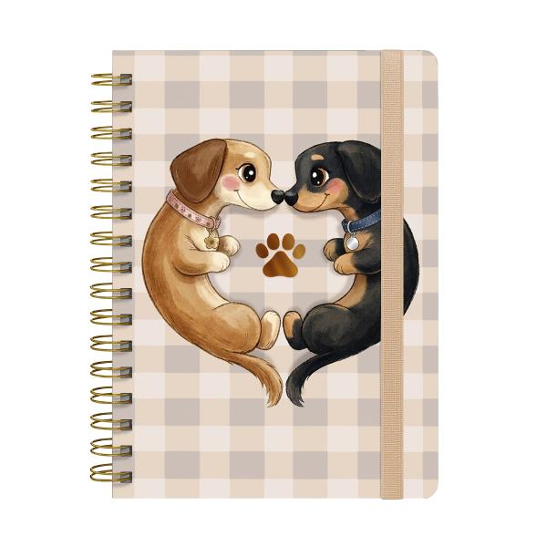 Caderno Premium Pet Lover Pautado Doce Companhia 15x21cm 80 fls