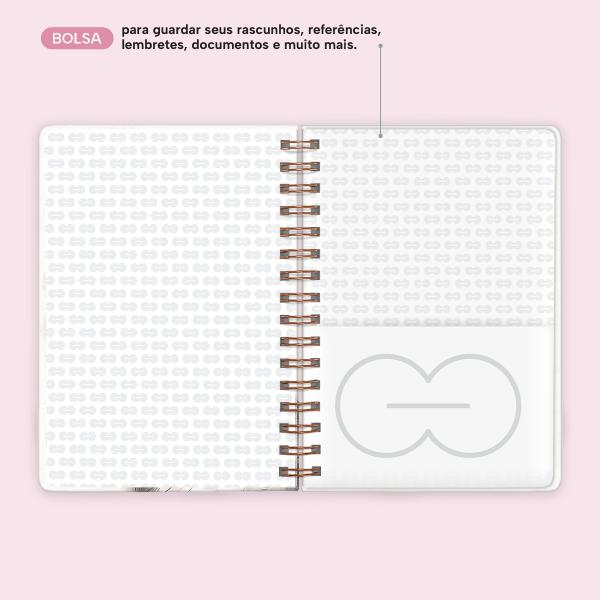 Caderno Premium Pet Lover Pautado Patinhas de Amor 15x21cm 80 fls