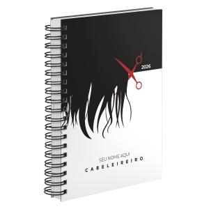Agenda Comercial Personalizada Cabeleireiro Mecha