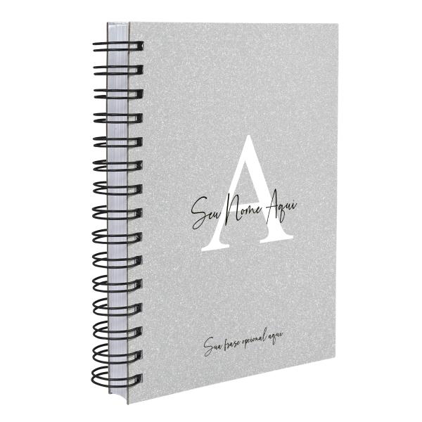 Agenda Personalizada Areia Sand Cinza