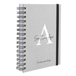 Agenda Plus Personalizada Areia Sand Cinza 2027