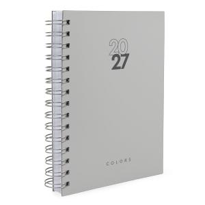 Agenda Solid Colors Cinza