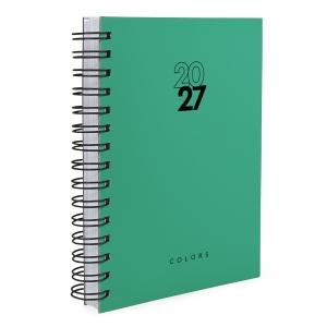 Agenda Solid Colors Verde 2027