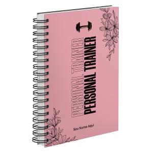 Agenda Comercial Personalizada Personal Trainer Rosa